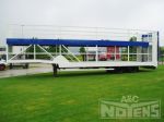 oplegger dubbel verdiep transport afval